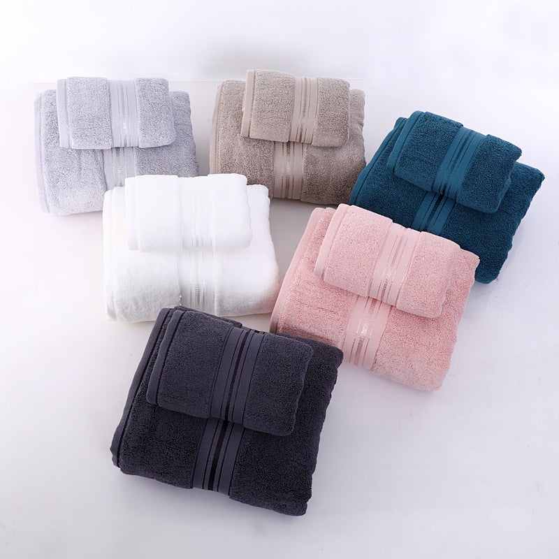 80*160cm Heavyweight Pure Cotton Hotel Bath Towel 800g - Image 2