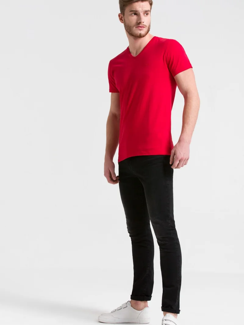 LTB Men's Men's RED T-SHIRT 012198452260890000