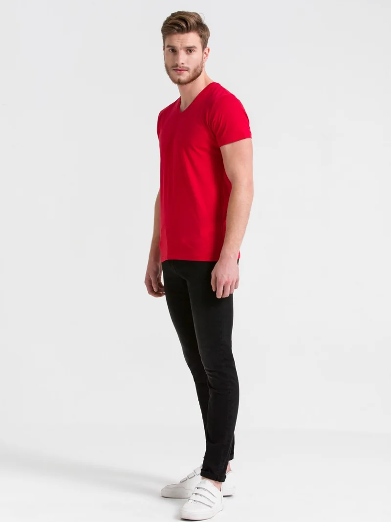 LTB Men's Men's RED T-SHIRT 012198452260890000
