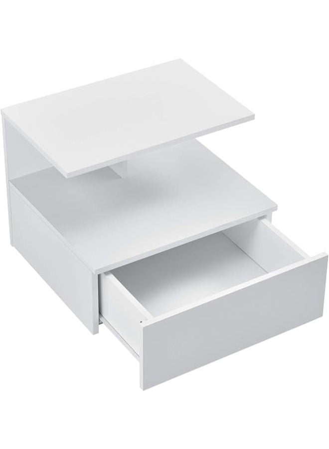 ماركيرو جروب طاولة جانبية خشبية أنيقة مع درج تخزين – تصميم أنيق وعملي. - Image 5