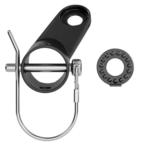 Titanker Upgraded Bike Trailer Hitch for Schwinn, Bike Trailer Coupler Bike Trailer Attachment for Instep, Bike Trailers Adapter for Cargo Trailer (1 PC-Black) - Image 1