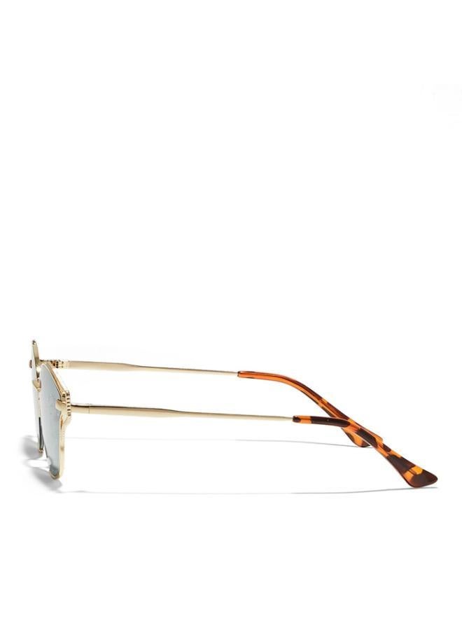 بلاك أوت نظارة شمسية نسائية ذهبية من هيباتيا - Image 3