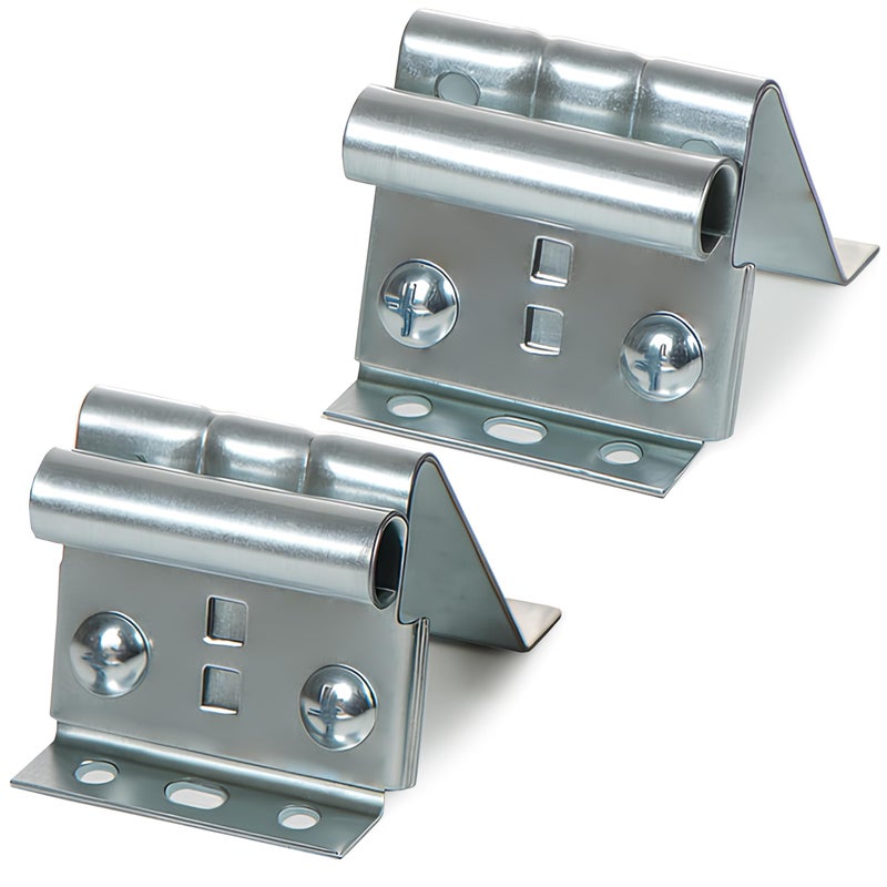 Granatan Garage Door Adjustable Top Bracket (2 Pack), Galvanized Steel Replace Bracket, Garage Door Parts - Image 1