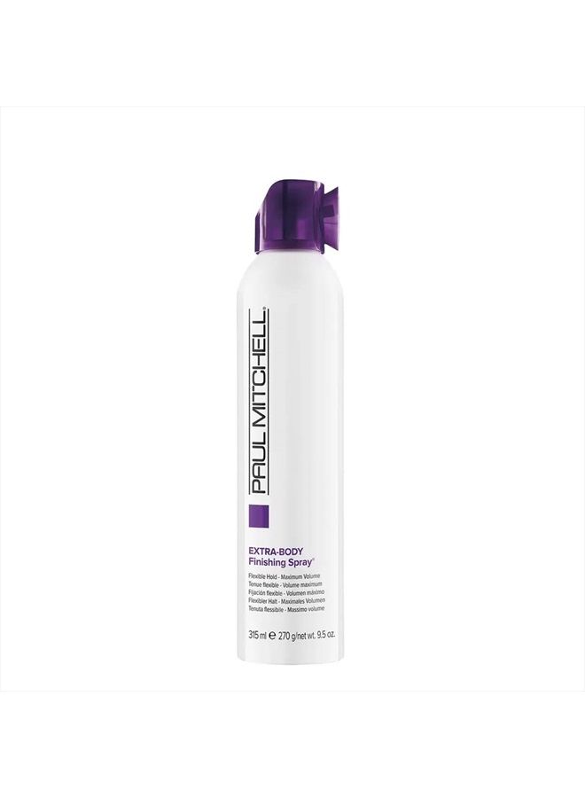 Paul Mitchell Extra-Body Finishing Spray, Flexible Hold, Maximum Volume, For Fine Hair, 9.5 Ounce (Pack of 1) - Image 1