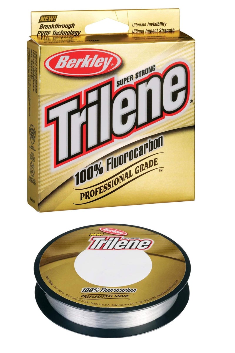 Berkley Trilene® 100% Fluorocarbon, Clear, 6lb | 2.7kg, 110yd | 100m Fishing Line, Suitable for Freshwater Environments - Image 2