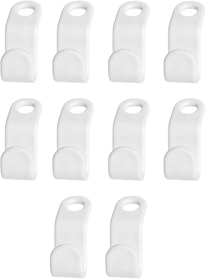 200 Pcs Mini Hanger Connector Hooks For Wardrobe Space Saving Closet Organizer - Image 1
