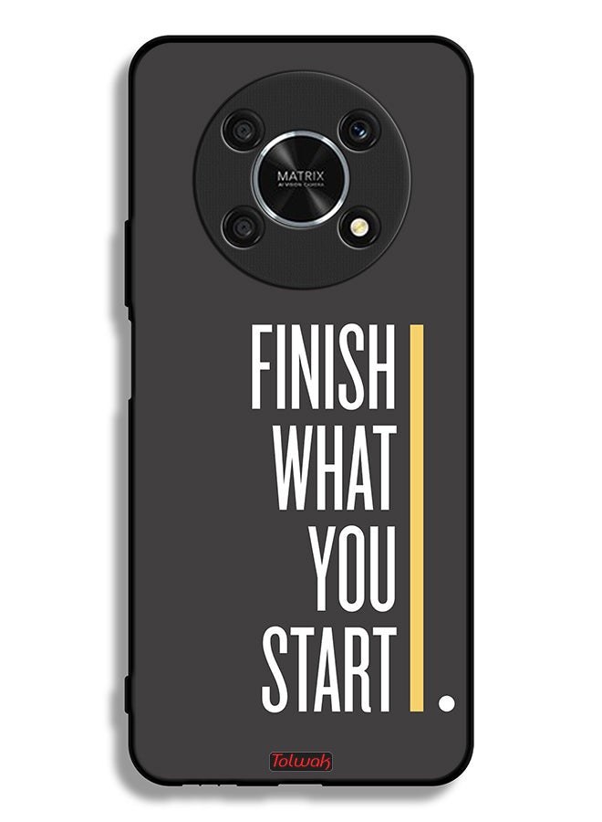 Tolwak Honor X30 5G Protective Case Cover Finish What You Start - Image 2