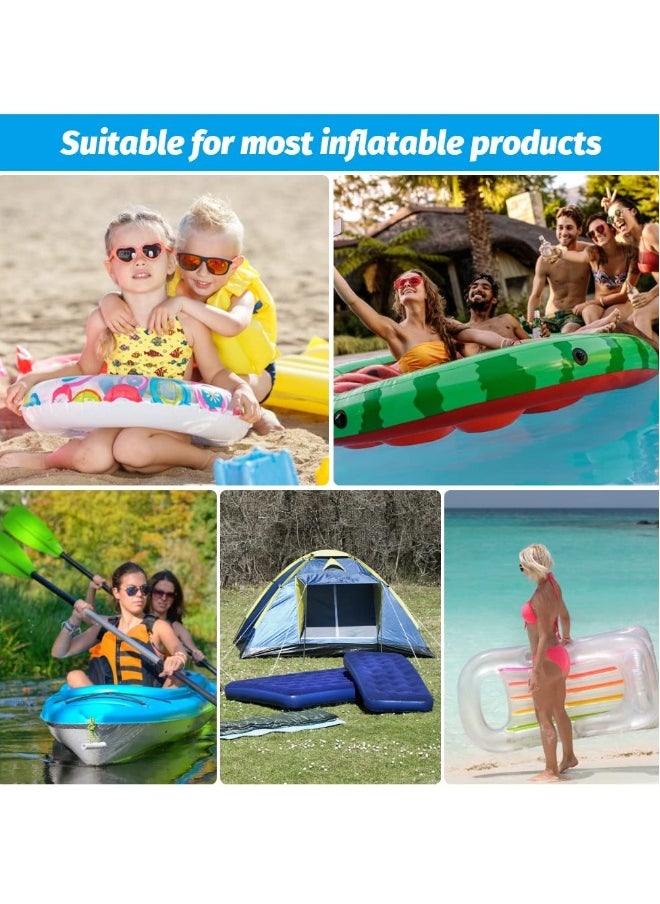 Generic - 5 Pcs Inflatable Boat Air Pump Adaptors, Multifunctional Air Pump Converter Kit, Standard Conventional Air Pump for Kayak, Stand Up Paddle Board, Inflatable Bed, Inflatable Dinghy - Image 1
