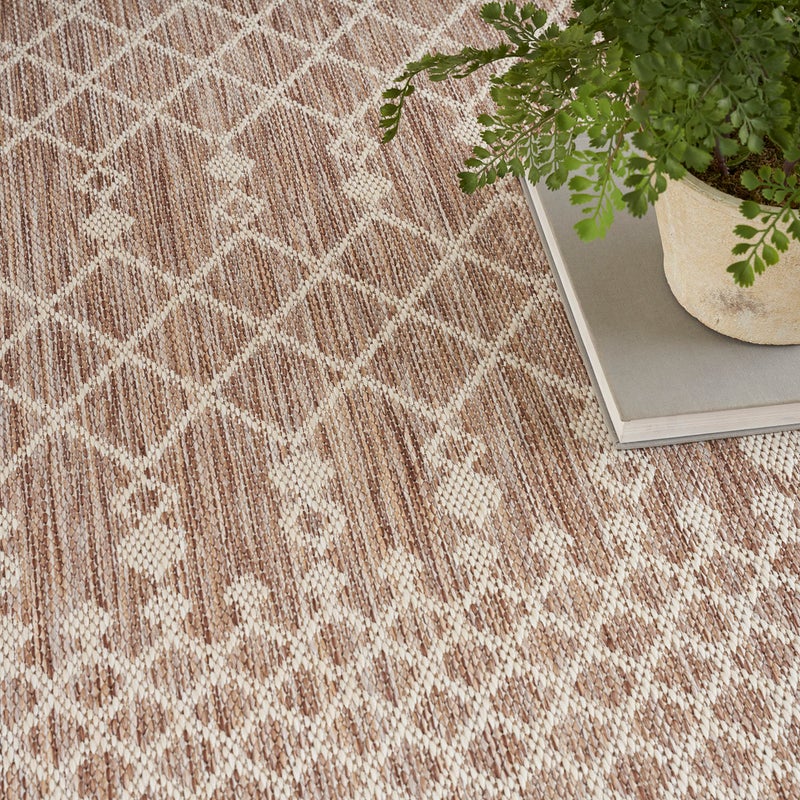 Nourison Home Positano Beige 4' x 6' Area Rug - Easy Clean, Non Shedding, Bed Room, Living Room, Dining Room, Kitchen (4' x 6') - Image 5