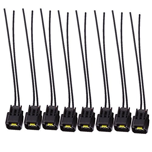 Anxingo Modular Ignition Coil Harness Connector Pigtails Replacement for 4.6L 5.4L 6.8L Ford Mustang Cobra (8Pcs) - Image 2