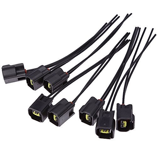 Anxingo Modular Ignition Coil Harness Connector Pigtails Replacement for 4.6L 5.4L 6.8L Ford Mustang Cobra (8Pcs) - Image 4