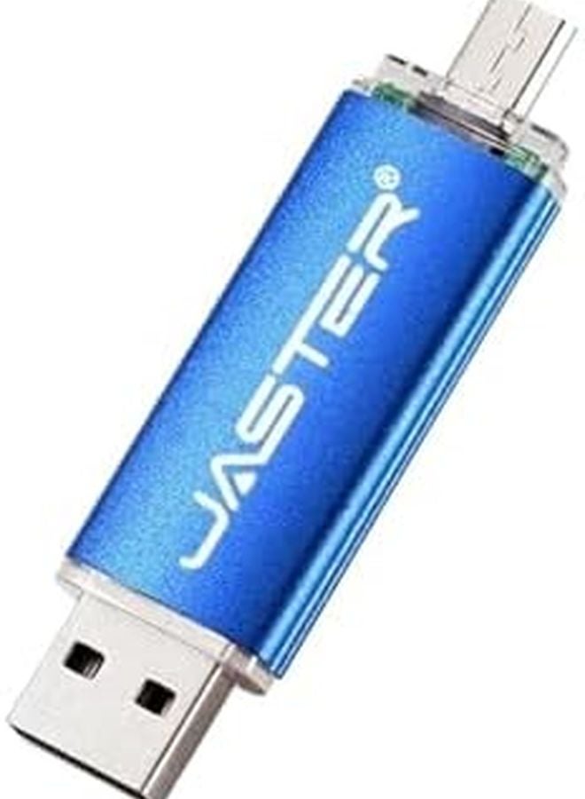 Blue 8GB USB 2 0 Type C Flash Drive Metal Pen Memory Stick - Image 2