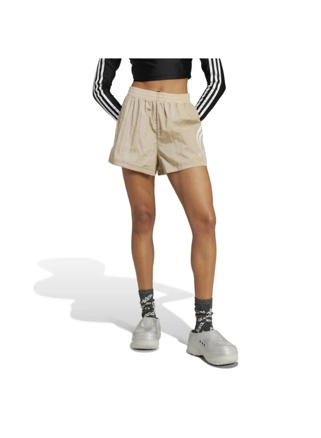 Adidas NYLON SHORTS Beige Originals Women SHORTS