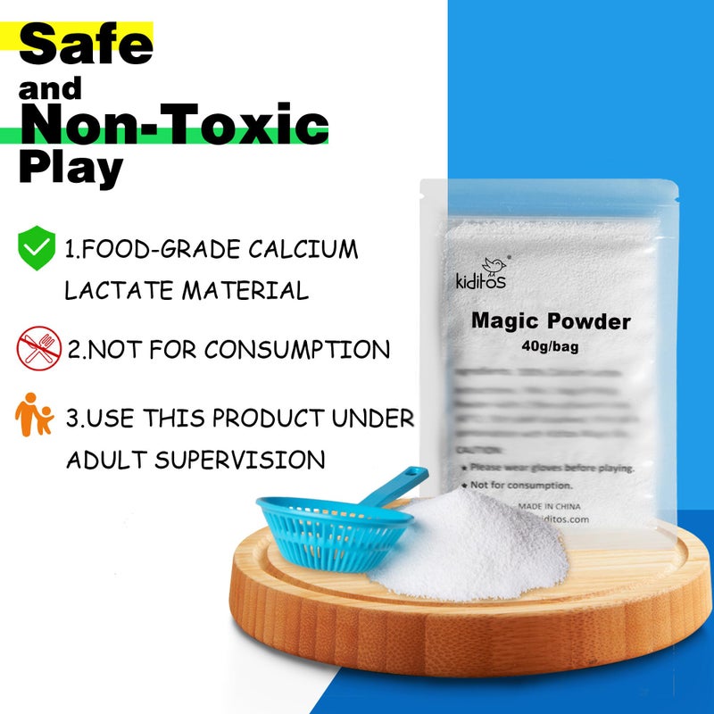Kiditos Magic Water Elf Powder Refill,Aqua Fairy Water Gel Kit Powder Refill,5 Packs - Image 4