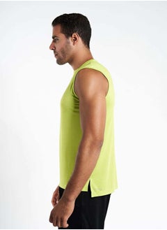 SIGMA FIT Sigma Fit ACID LIME LIGHTSOME TANK TOPS - XL ,Color: Phosphorous  - Image 2