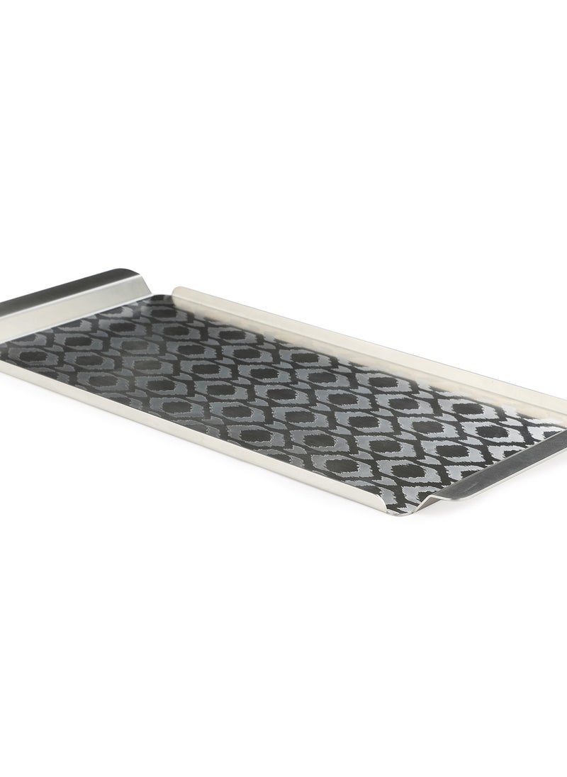 Arttd Inox - ARTTDINOX Designer Stainless Steel Tray | Multipurpose Serving Platter | Premium Serveware, Dinnerware & Tableware | by Jindal - Image 1