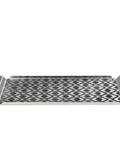 Arttd Inox ARTTDINOX Designer Stainless Steel Tray | Multipurpose Serving Platter | Premium Serveware, Dinnerware & Tableware | by Jindal  - Image 2