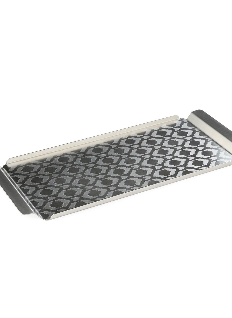 Arttd Inox - ARTTDINOX Designer Stainless Steel Tray | Multipurpose Serving Platter | Premium Serveware, Dinnerware & Tableware | by Jindal - Image 1