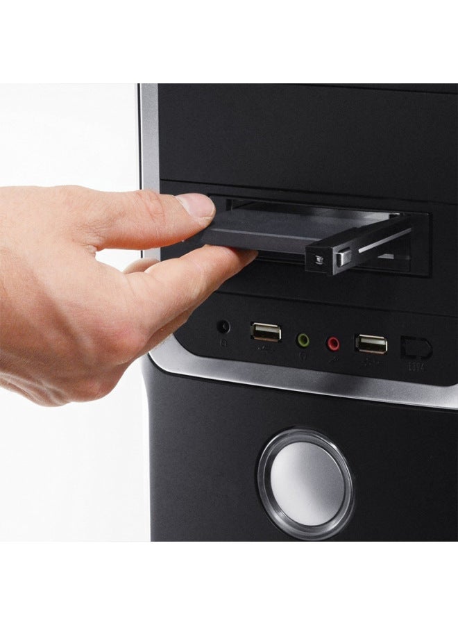 Double Layer 2.5 Inch Floppy Drive Position Hard Disk Box Drawer Rack Case Digital Computer Mobile Box-Color:HD220 Unlocked Version  - Image 4