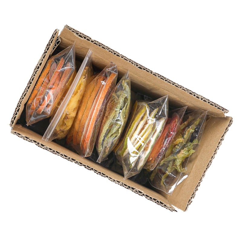 Orangift Natural Dried Fruit Kit for DIY Crafts - 7 Packs, Perfect for Soap Making, Candle Making, Resin Jewelry, Bath Bombs, and Nail Art - Includes Grapefruit Strawberry Kiwi Orange Pineapple Lime Starfruit - Image 4
