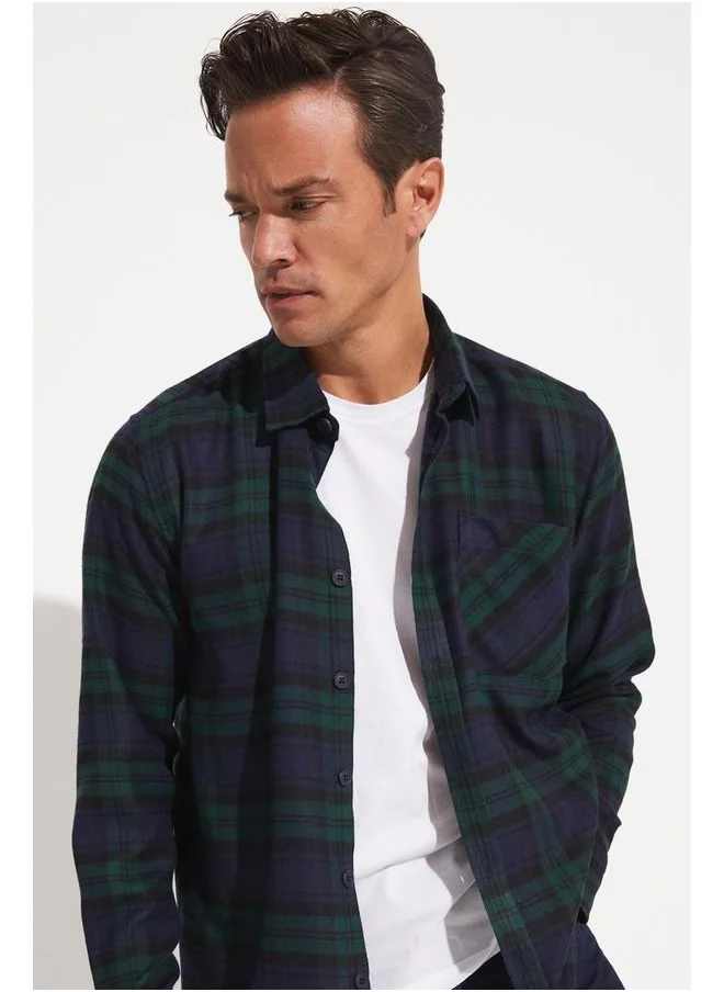 جون June Men Shirt Navy