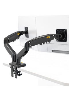 NB NORTH BAYOU Dual Monitor Desk Mount – Gas Strut Arm for 17-27 Inch Screens, Adjustable Stand F160  - Image 1
