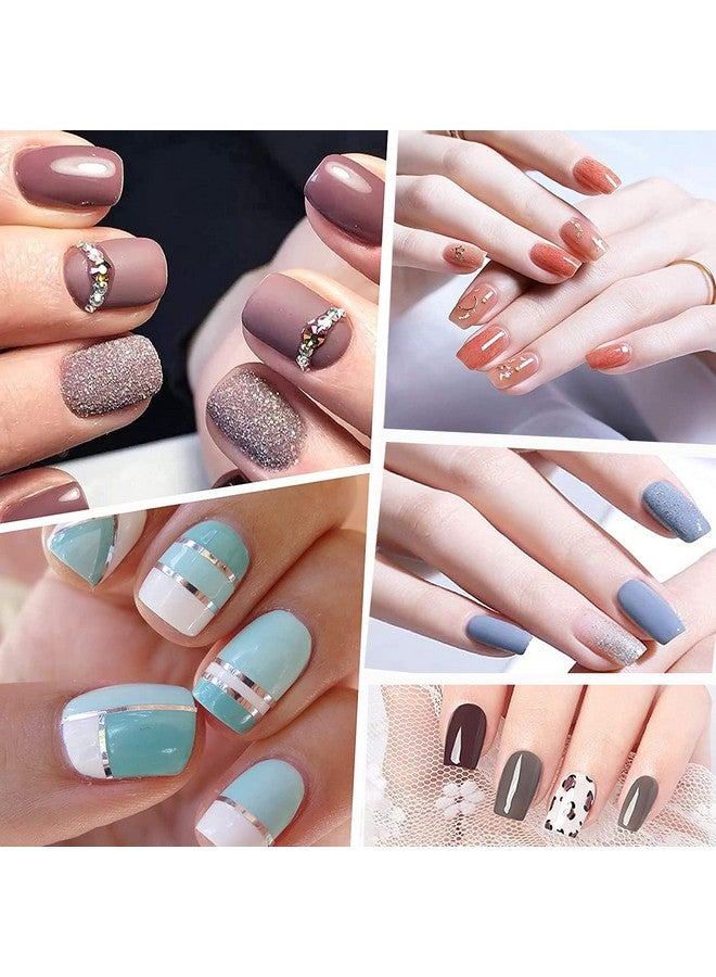 Ohlove Square Nail Tips Half Cover 500Pcs Clear Acrylic Nails French Short False Nails With Box (Natural) - Image 3