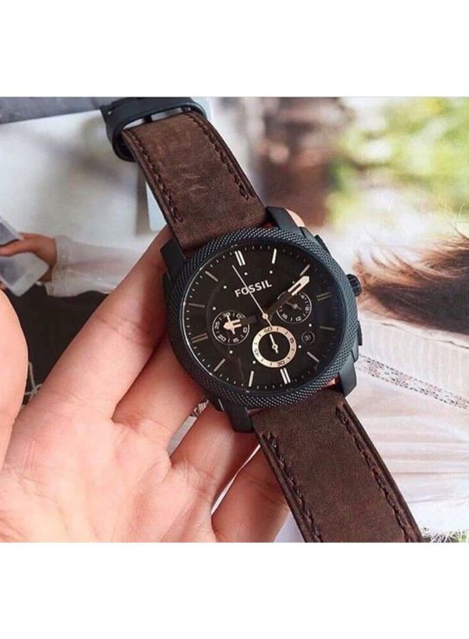 فوسيل ساعة يد كرونوغراف ماشين طراز FS4656IE رجال - Image 5