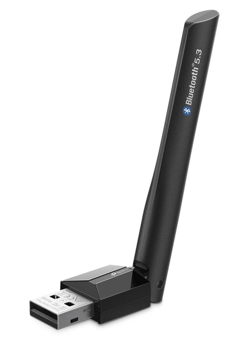 تي بي لينك محول بلوتوث TP-Link UB500 Plus USB، بلوتوث 5.3، هوائي متعدد الاتجاهات، متوافق مع ويندوز 11/10/8.1/7 - Image 1