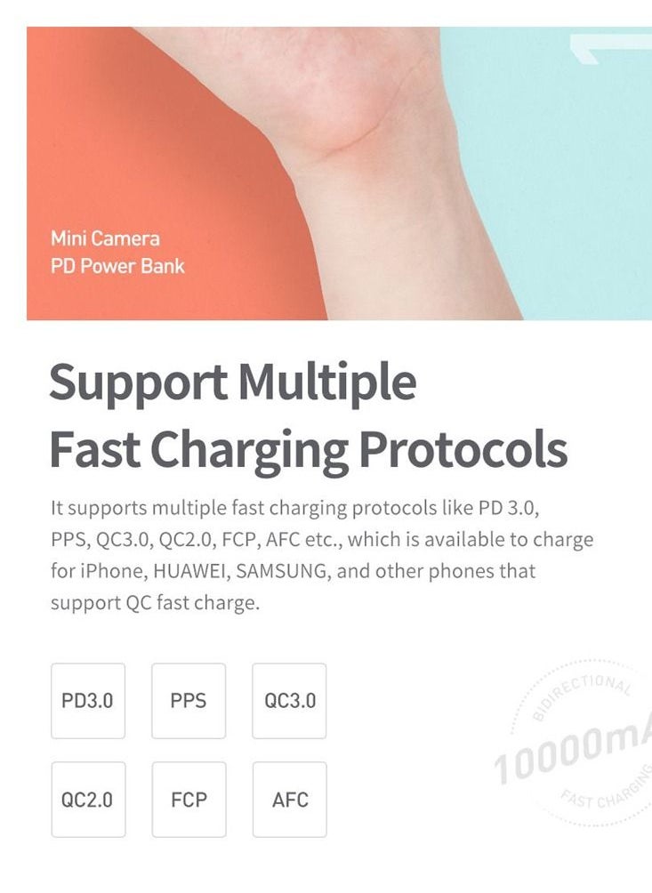 P75 Mini PD Powerbank 10000 mAh