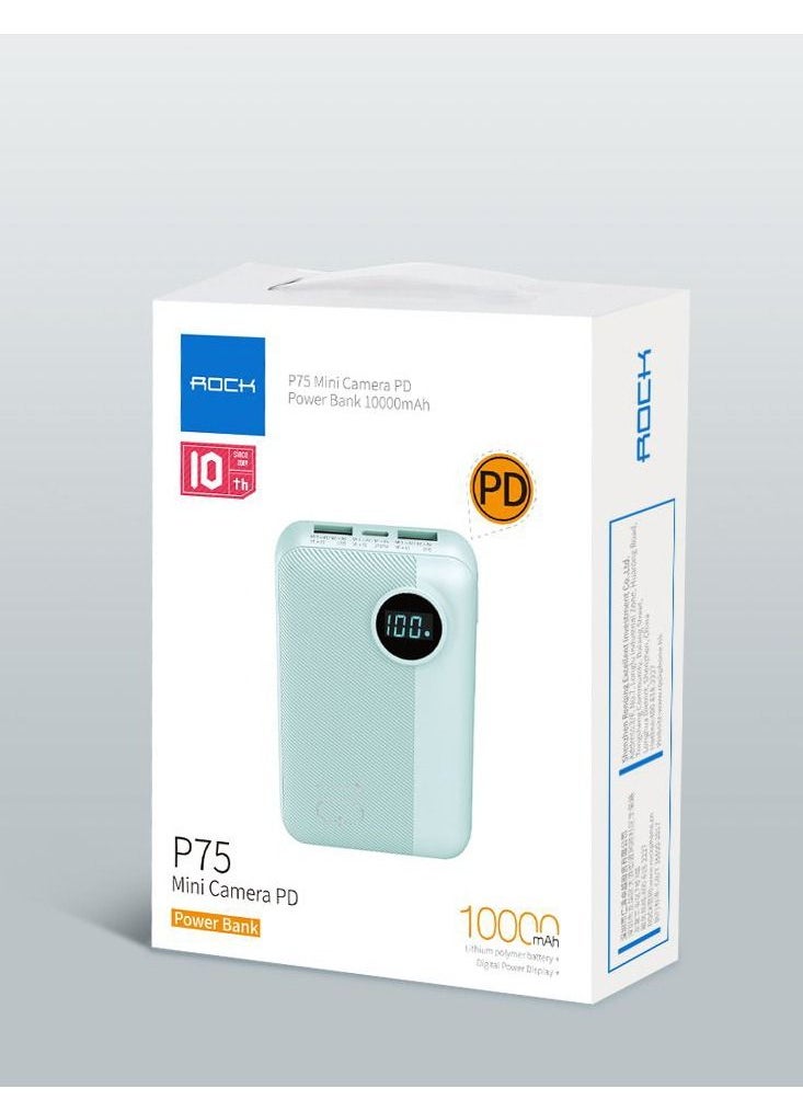 P75 Mini PD Powerbank 10000 mAh