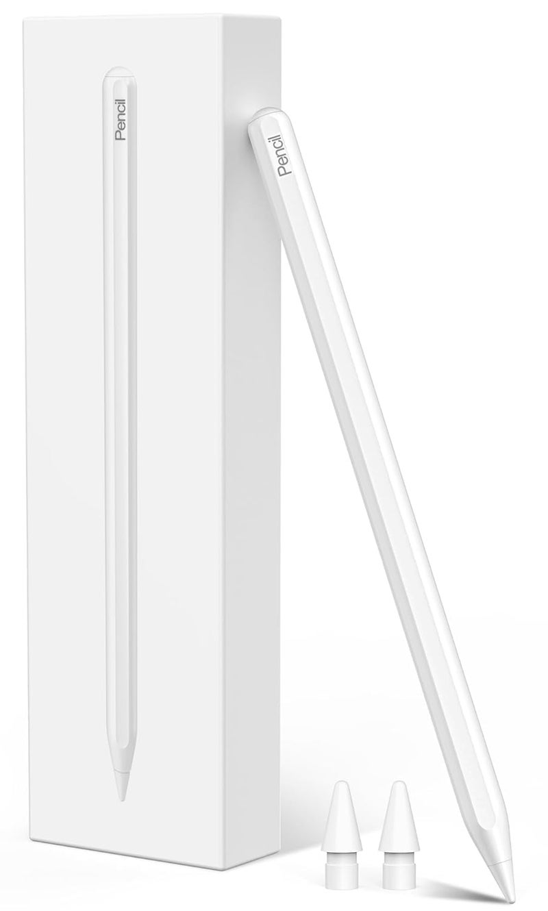 Mixoo Stylus Pen for iPad with Palm Rejection, Only Compatible with Apple iPad/iPad Pro/iPad Air Versions of 2018 & Later. Not Support iPhone, Android, Microsoft Devices - Image 1