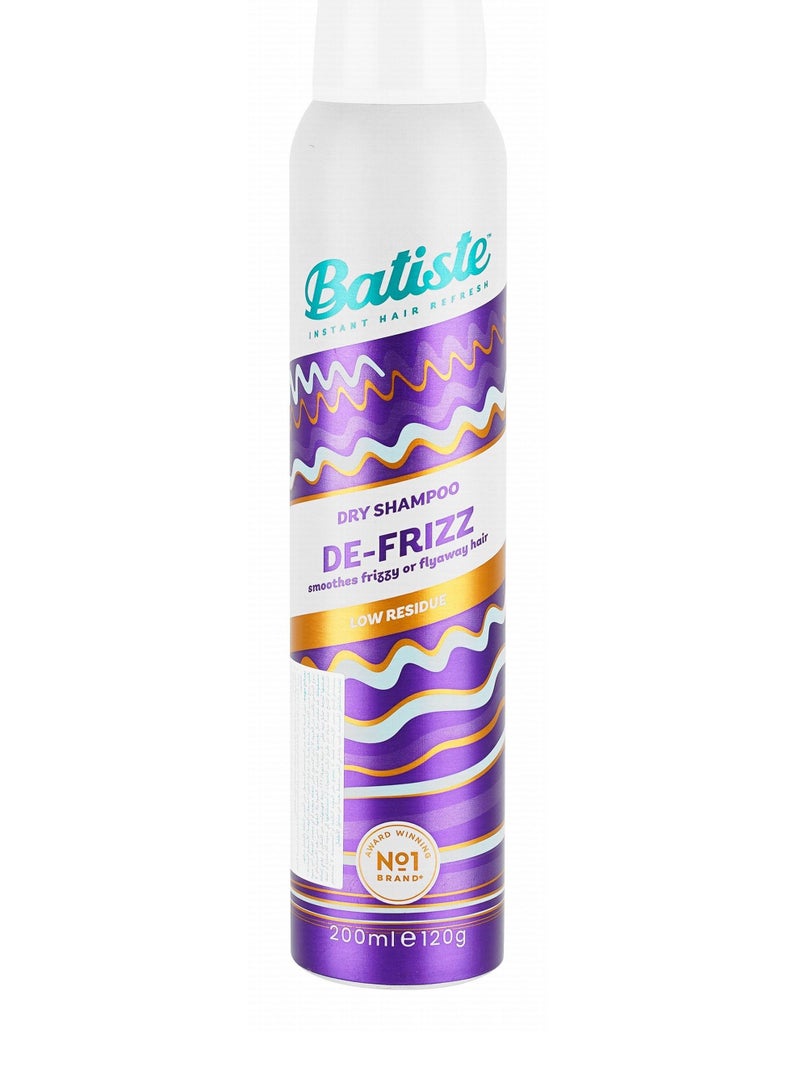 Batiste De-Frizz Dry Shampoo, 200Ml - Image 1