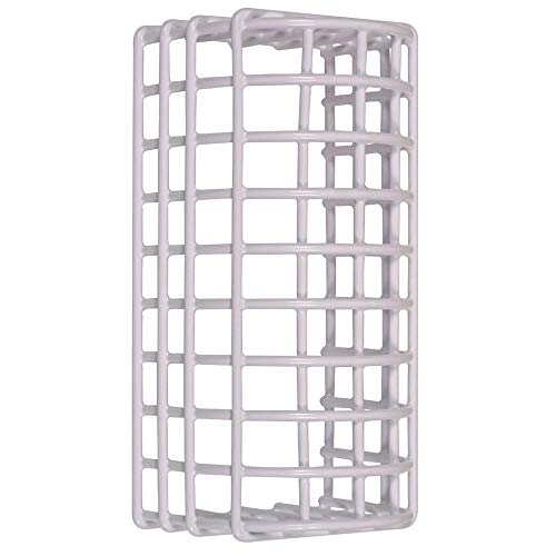 STI Safety Technology International, Inc. STI-9622 Motion Detector Damage Stopper, Protective Steel Wire Guard for PIR Units , White - Image 1