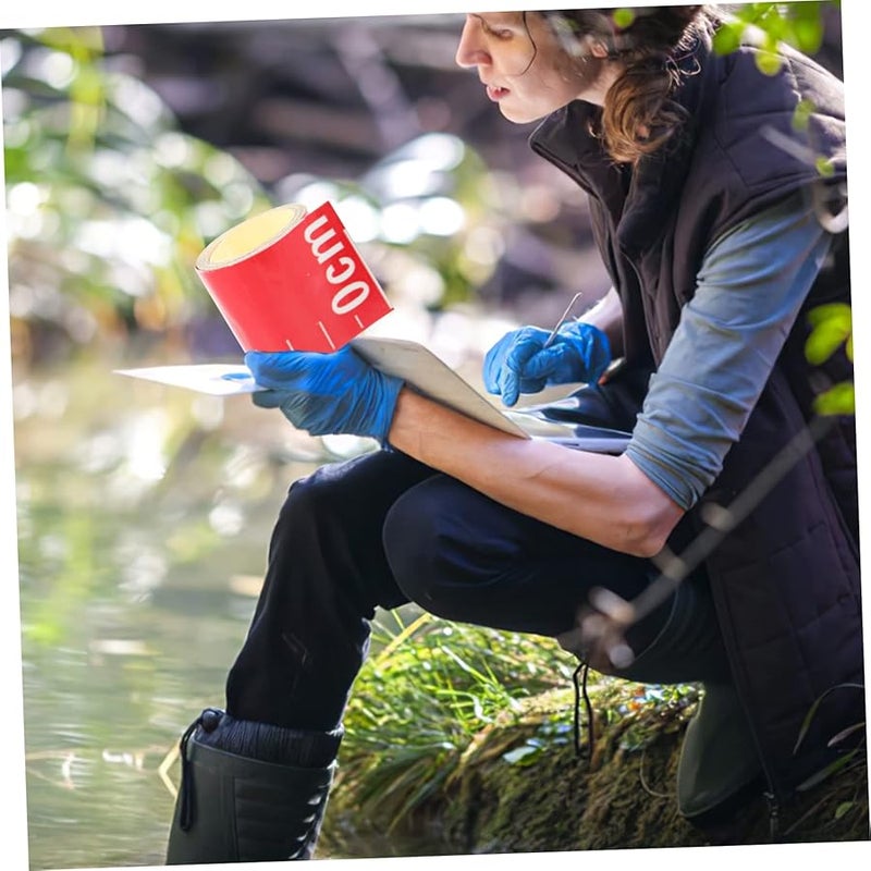 قطعتان من ملصقات مستوى الماء ذاتية اللصق لقياس مستوى المياه في المسابح والخزانات - Image 3