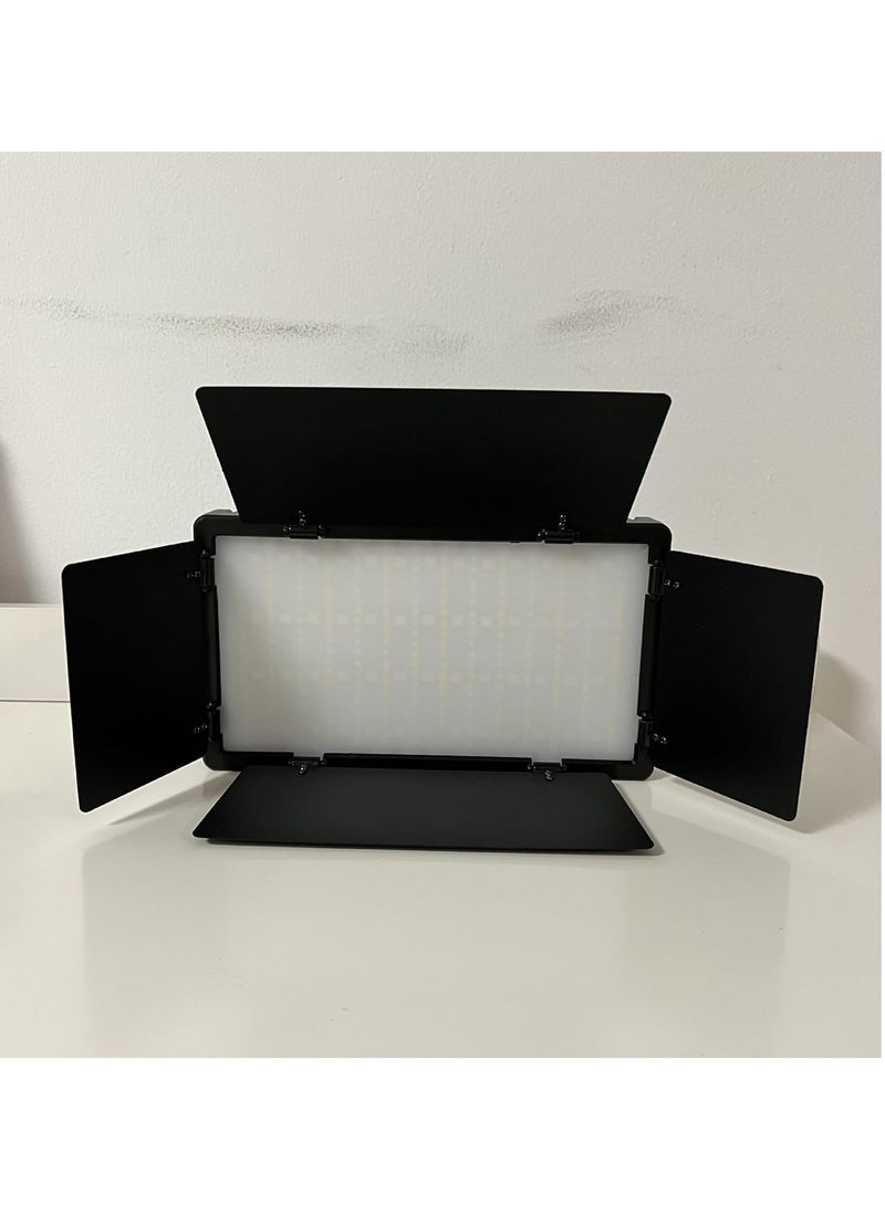 بورتوني لوحة إضاءة LED Pro 600 RGB قابلة لإعادة الشحن بقوة 50 واط مع حامل ثلاثي القوائم للتصوير الفوتوغرافي واستوديو الفيديو والبث المباشر - Image 5