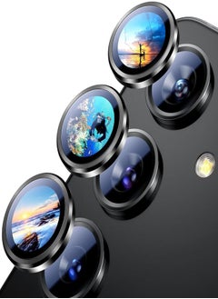 GOLDEN MASK For Samsung Galaxy S24 Plus Screnn Camera Lens Glass (Black)