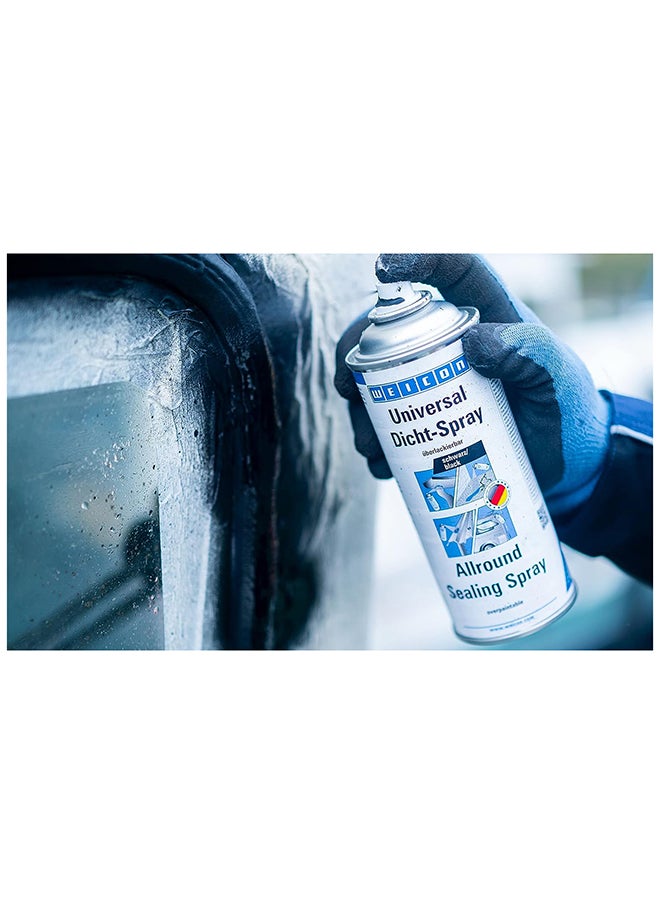 Weicon WEICON Allround Sealing Spray | 400 ml | Black | Sealing Compound Waterproof Liquid Plastic for indoor & outdoor use, boat, car, motorcycle, caravan  - Image 5