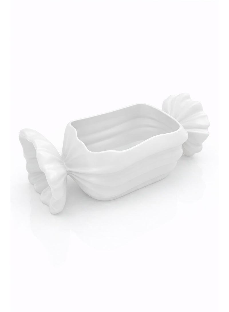 Decorative Candy-Shaped Dessert Serving Bowl – Appetizer & Sweets Plate