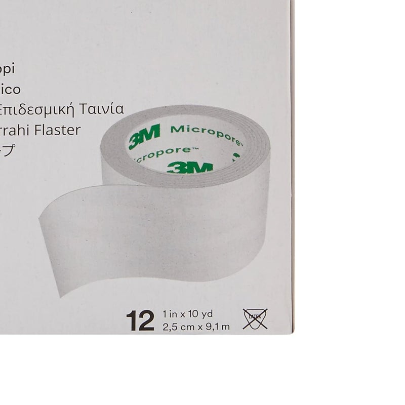 Micropore 3M 1530-1 Tape (Pack of 12) - Image 4