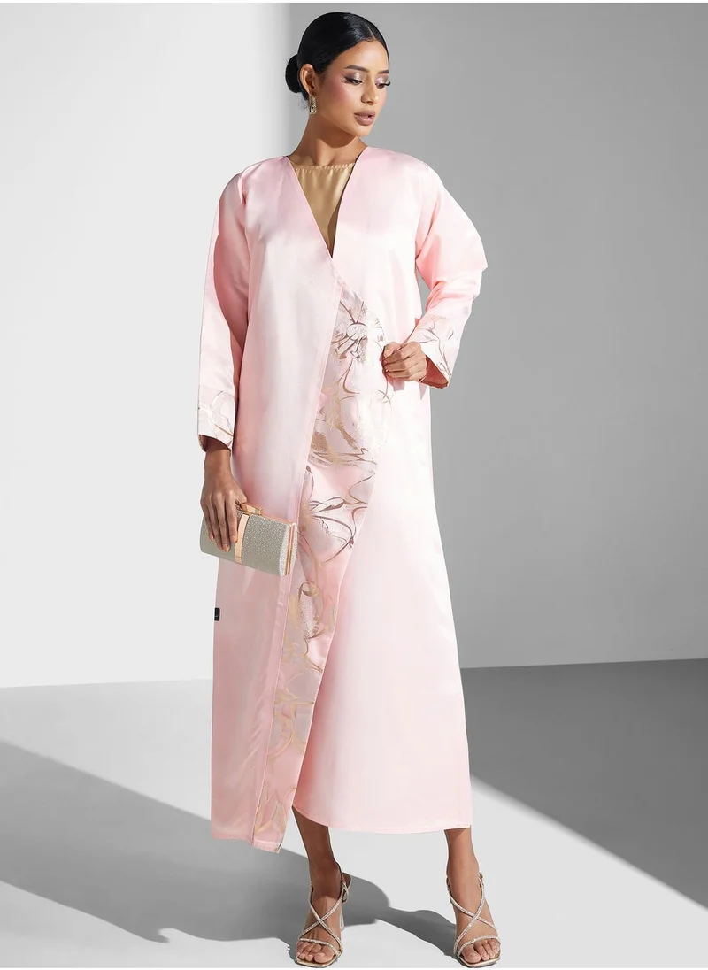 Meem by Mariyah Embellished Abaya
