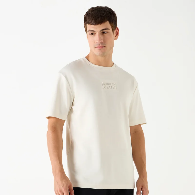 ADOT by Splash Graphic Print T-shirt with Short Sleeves