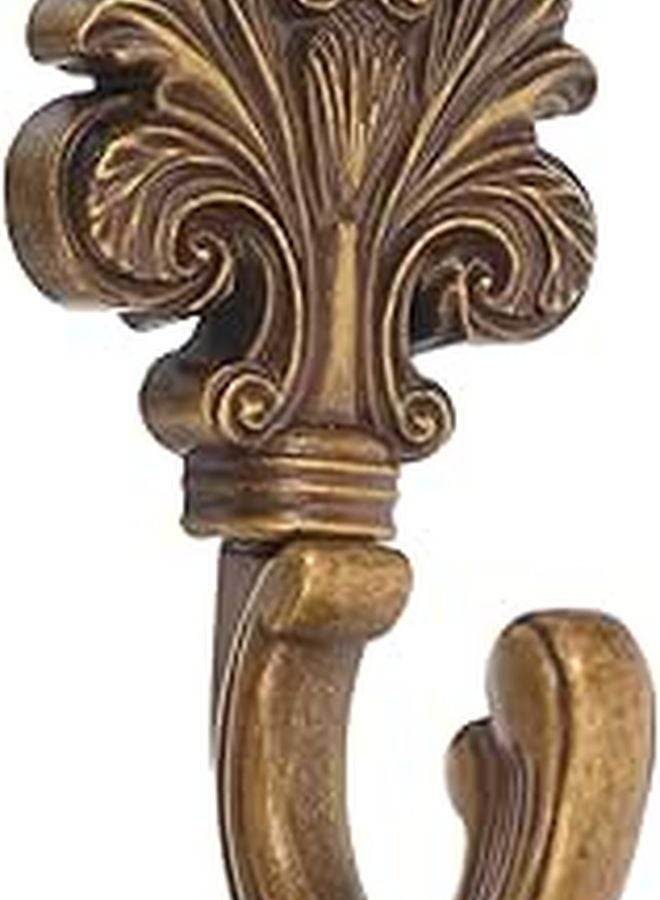 Antique Metal Coat Hook Vintage Decorative Wall Mounted Hanger For Hallway Bathroom Rustic Clothes Bag Rack - Image 1