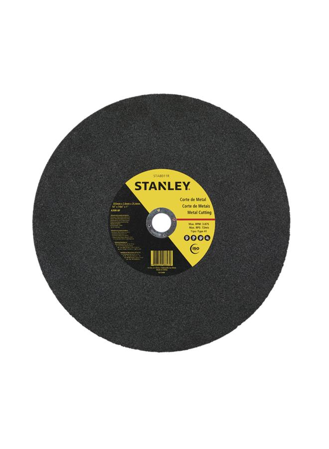 Stanley T41 Durable High Quality Abrasives Metal Cutting Disc Black STA8011R 