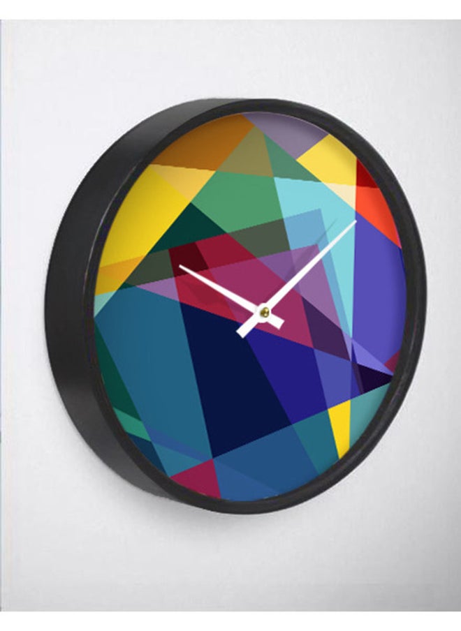 RIZARIES - Colorful Abstract Wall Clock - Image 1