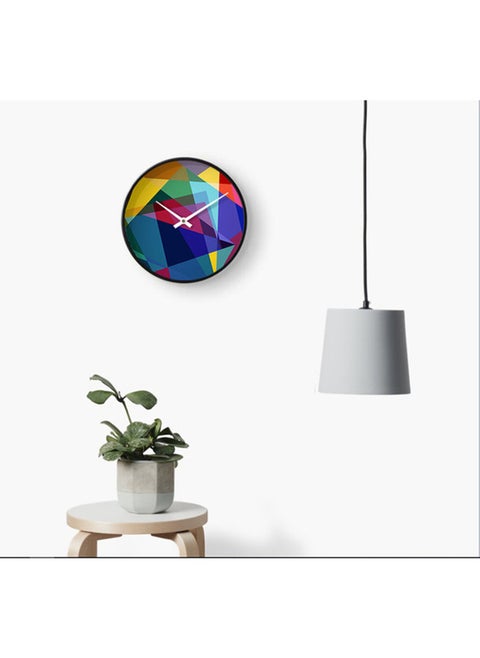 Colorful Abstract Wall Clock