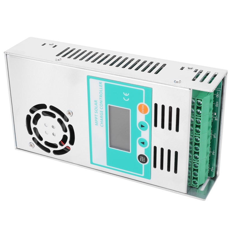 PowMr MPPT Solar Charge Controller 12V 24V 36V 48V Intelligent Heat Dissipation - for Lithium Battery Charging Auto Fan Cooling - Image 4