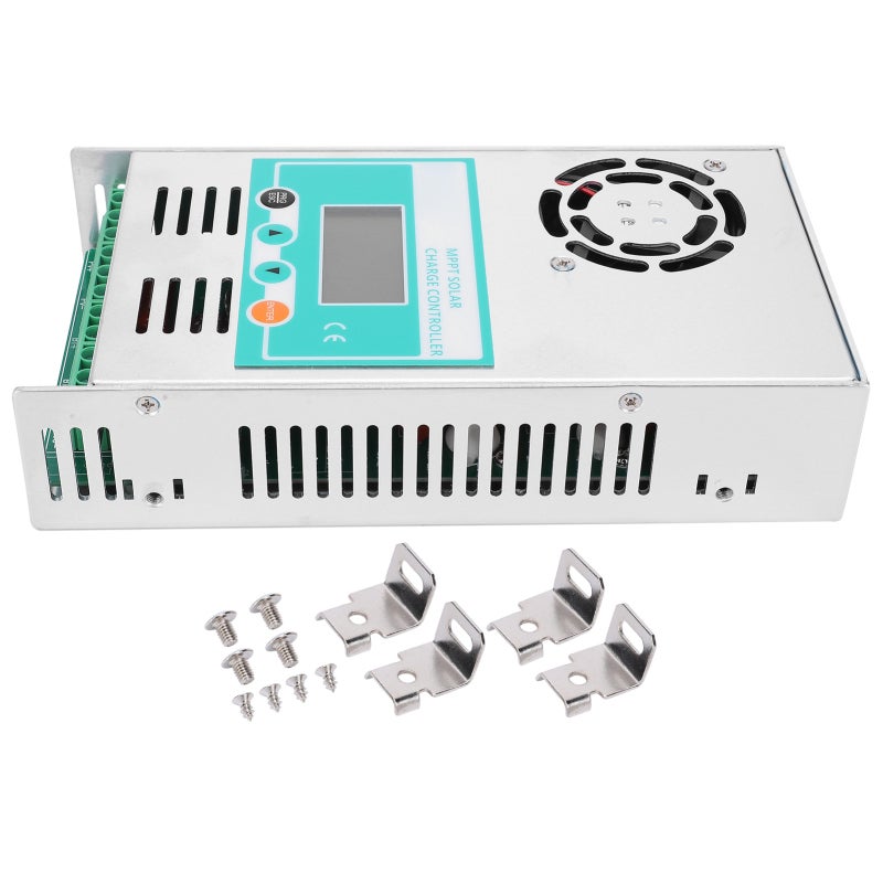 PowMr MPPT Solar Charge Controller 12V 24V 36V 48V Intelligent Heat Dissipation - for Lithium Battery Charging Auto Fan Cooling - Image 1