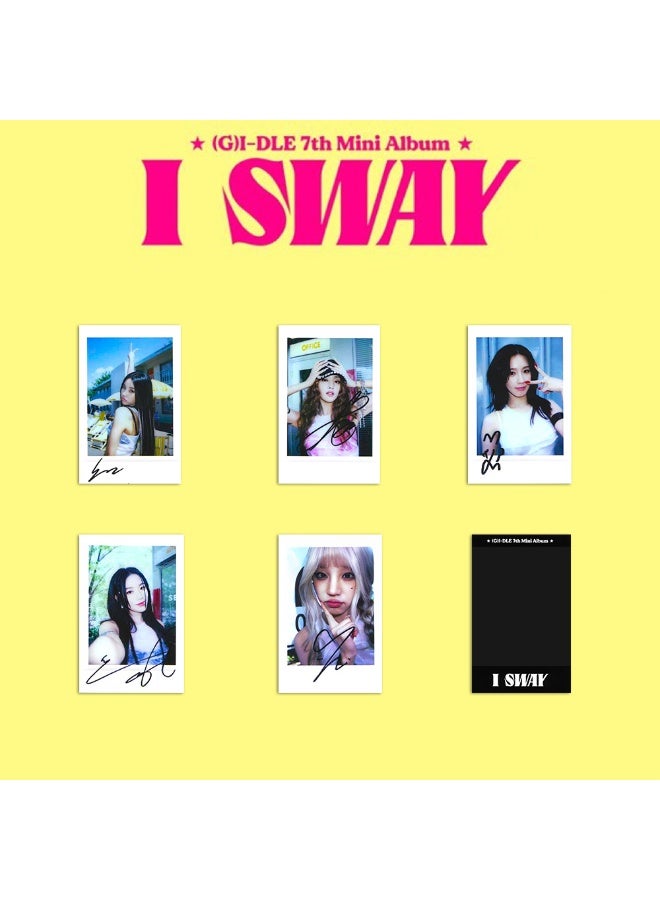 NIBEMINENT 5 Pcs Kpop (G)I-DLE I SWAY STARRIVER Lomo Cards Card For Fans Collection Gifts - Image 1