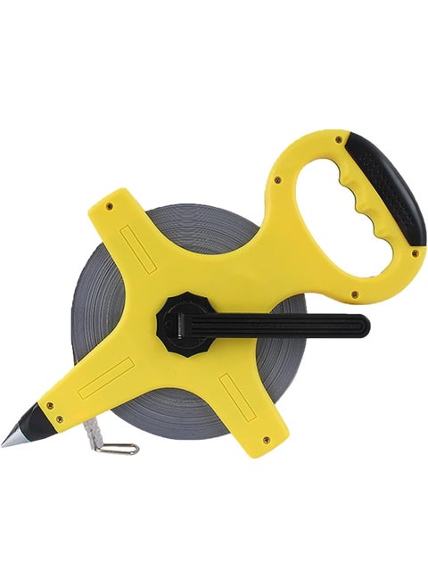 Istara Portable Measuring Tape Tool 30Meter50Meter Professional Measurement Tool Open Reel Measuring Tape Tool for Sports Field Outdoor EngineerTrack 50 Meter